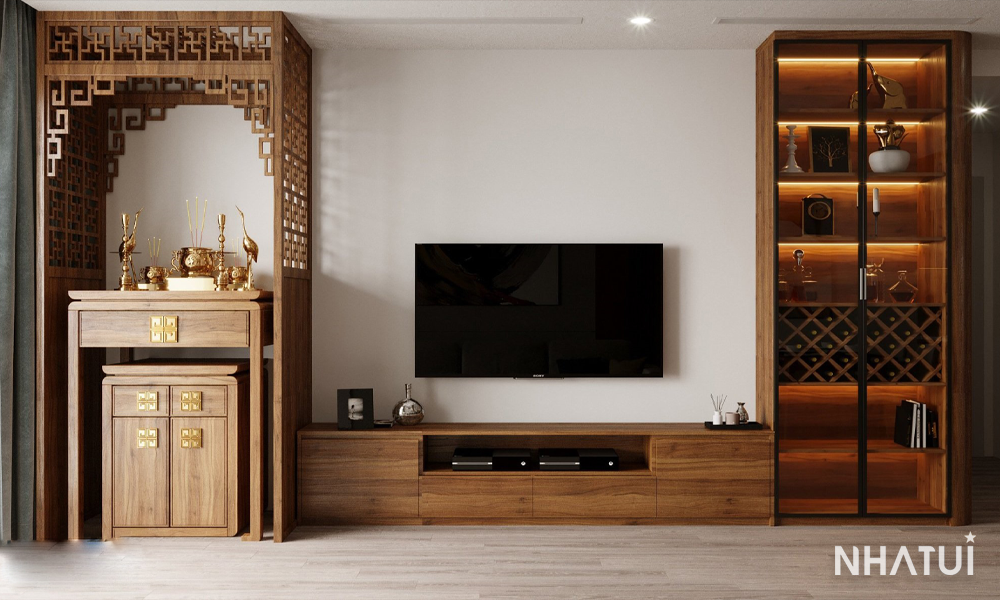 Nội thất sau khi hoàn thiện của căn hộ Terra An Hưng do NHÀ TUI thực hiện.