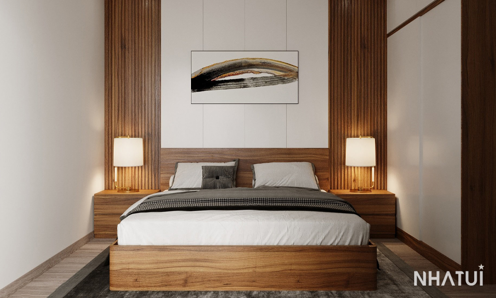 Không gian nội thất phòng khách của căn hộ Terra An Hưng do NHÀ TUI đảm nhận