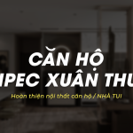 Banner dự án hoàn thiện nội thất căn hộ Mipec Rubik 360 (Xuân Thủy, Cầu Giấy), do NHÀ TUI thực hiện năm 2024.